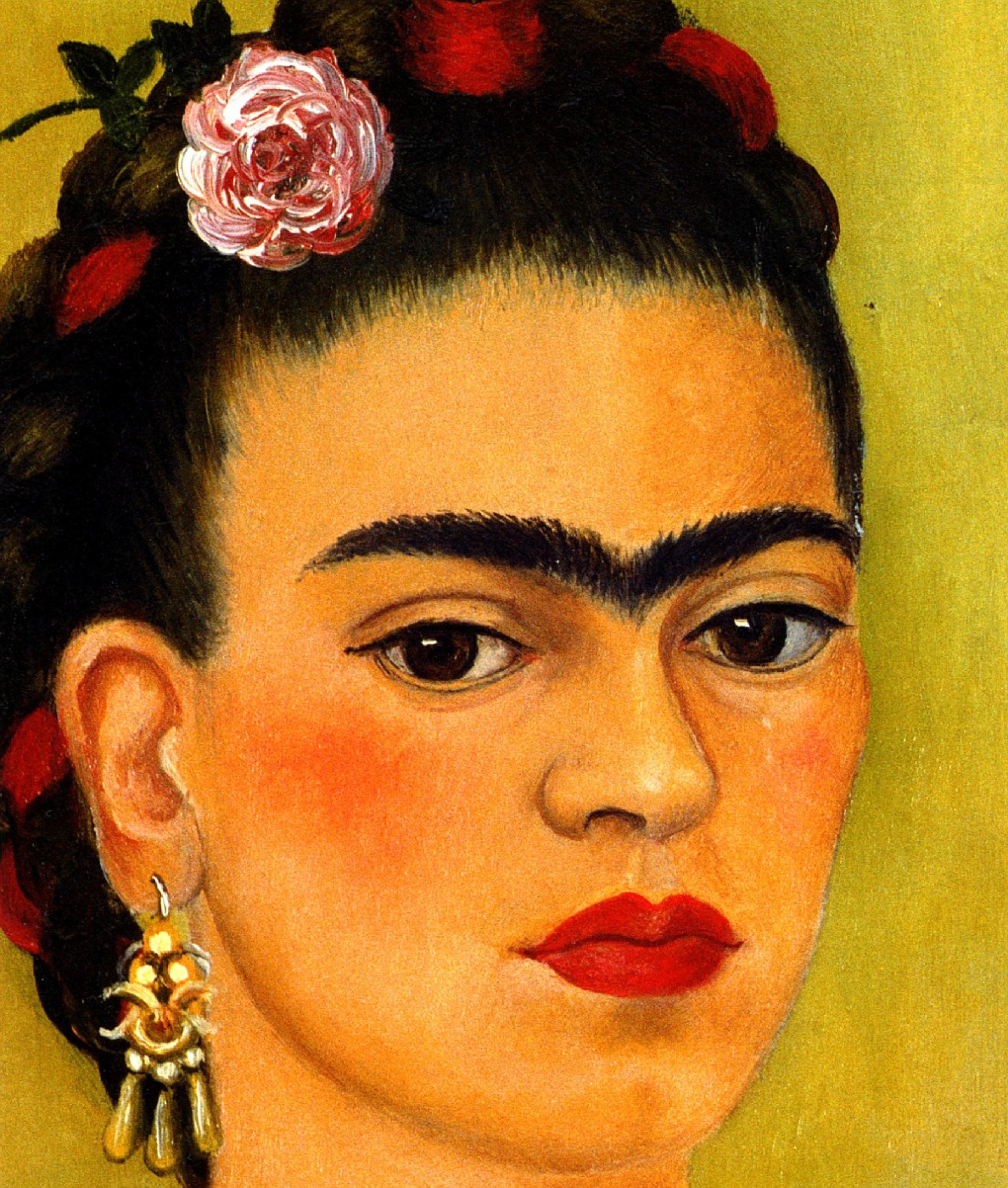 Photo Clio Team 1937 Frida Kahlo Autoportrait D Di L On Troski Ou   SkiouEntrelesrideauxDtaillevis Vi 